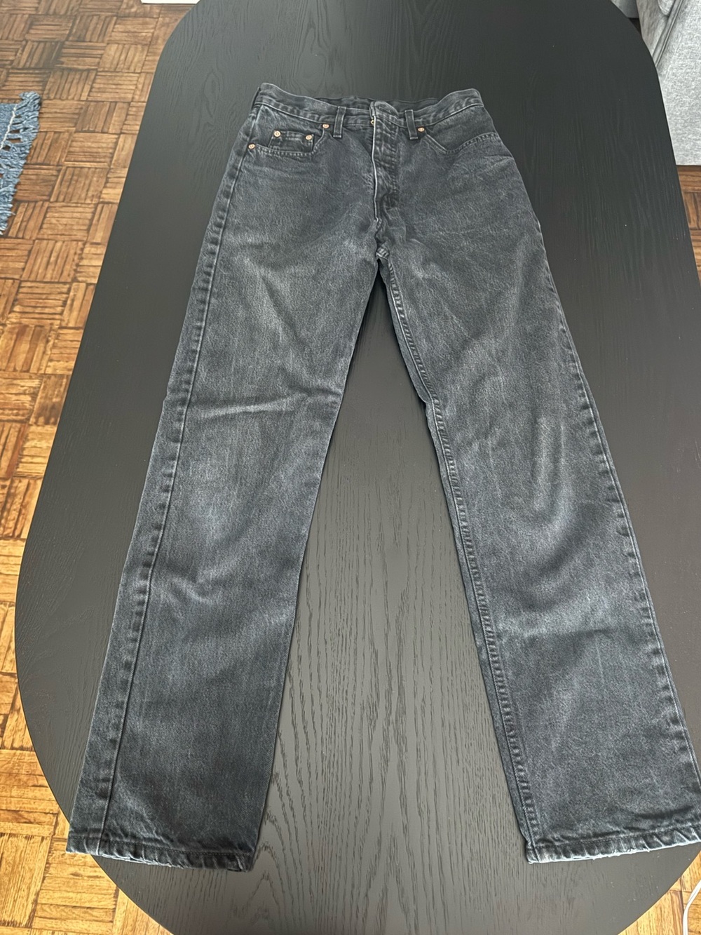 Vintage Levi’s Orange Tab Dark Grey/ Navy Jeans